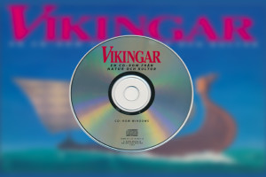 Vikingar CD-rom omslag 1flat
